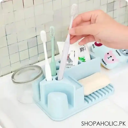 Rinsing Toothbrush Soap Holder - Main Image