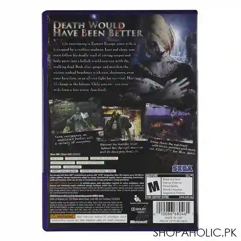 rise of nightmares (kinect)   xbox one image2