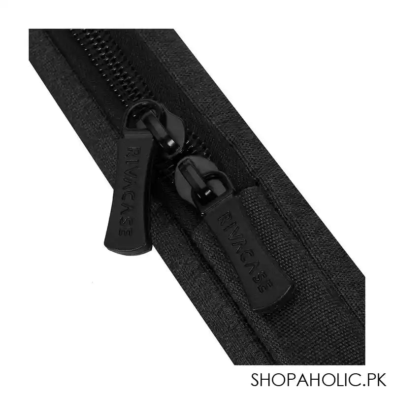 Rivacase 13.3-14 Inches Eco Laptop Sleeve, Black, 7703 - Image 4