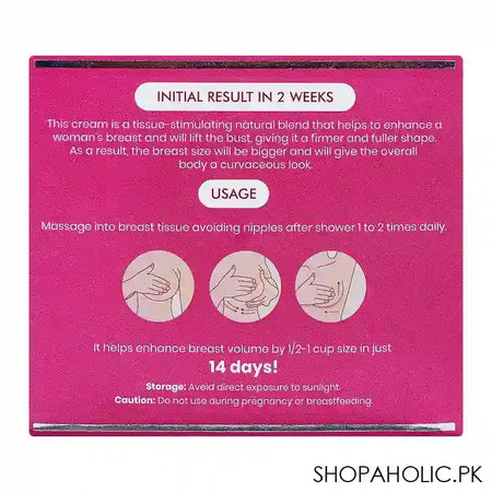 Rivaj Firm & Enlarge Breast Cream, 50g - Image 2
