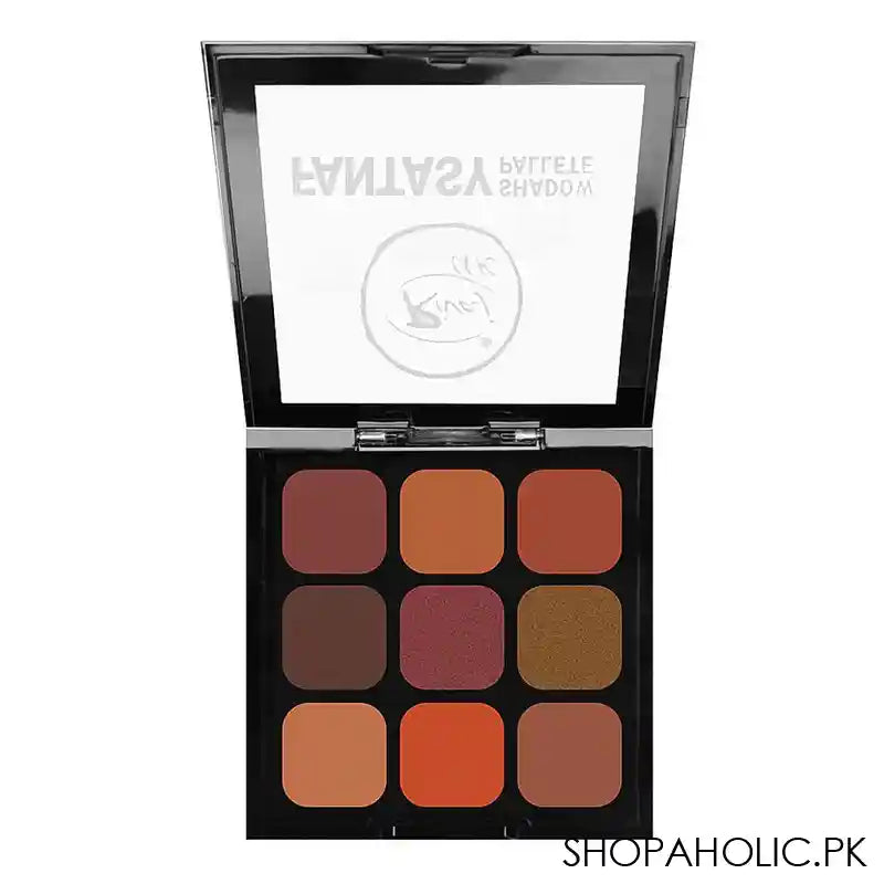 Rivaj UK 9 In 1 Fantasy Eyeshadow Palette, Highly pigmented, Velvety texture, 03 - Image 4