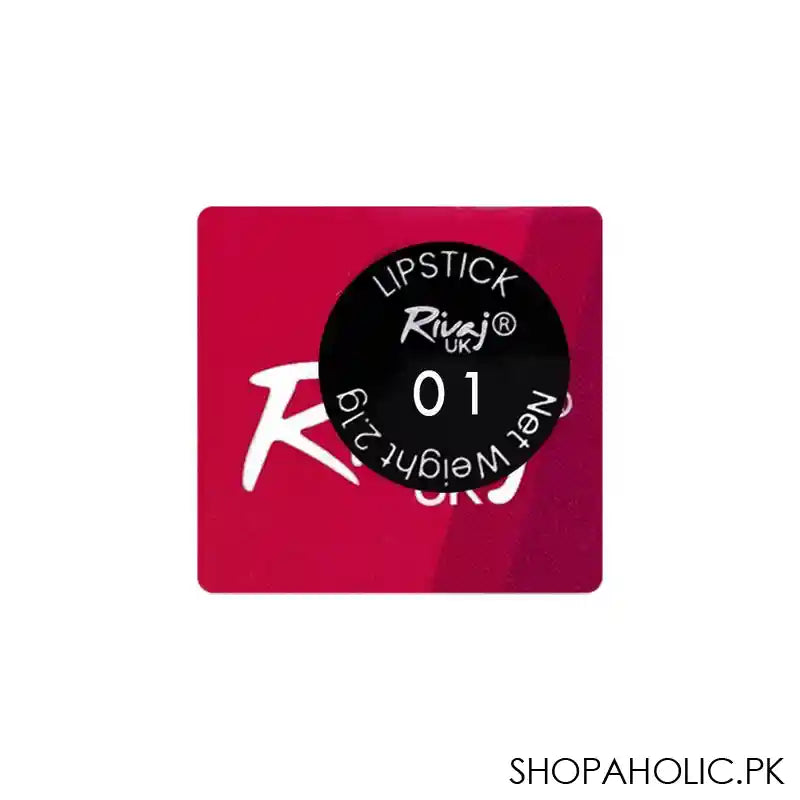 Rivaj UK Pure Matte Lipstick, Non-Drying Formula, 01 - Image 5