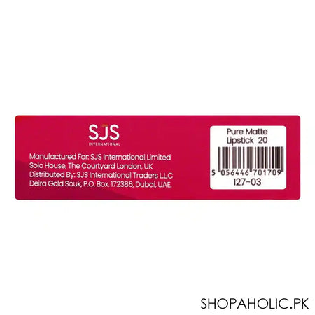 Rivaj UK Pure Matte Lipstick, Non-Drying Formula, 20 - Image 5