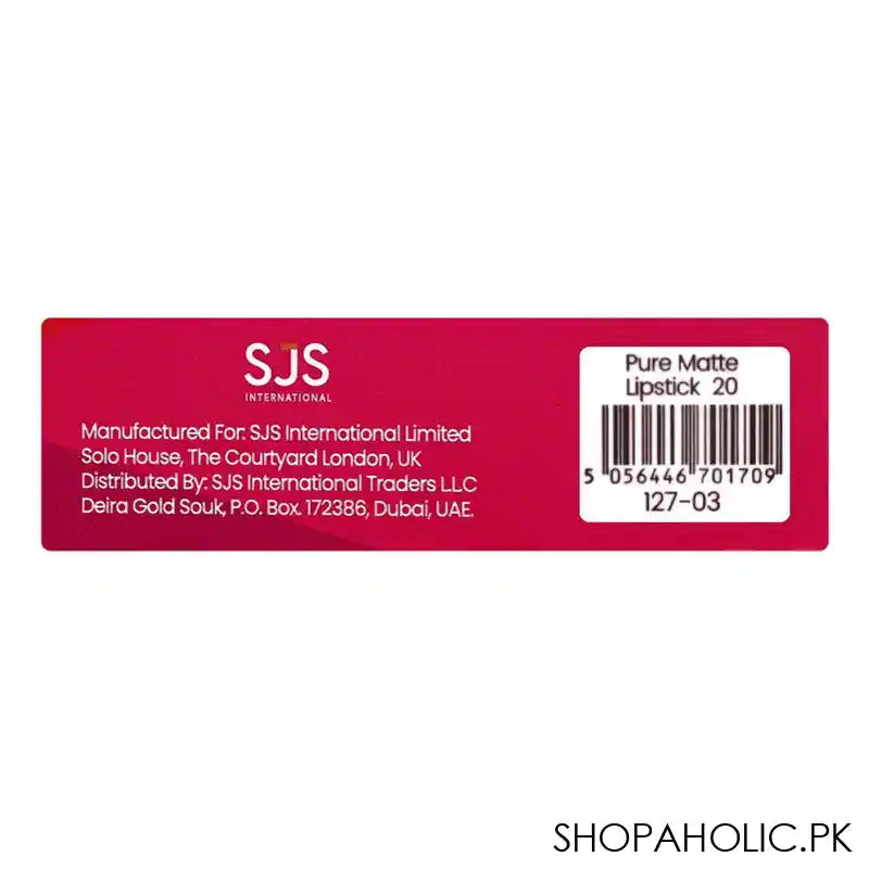 Rivaj UK Pure Matte Lipstick, Non-Drying Formula, 20 - Image 5