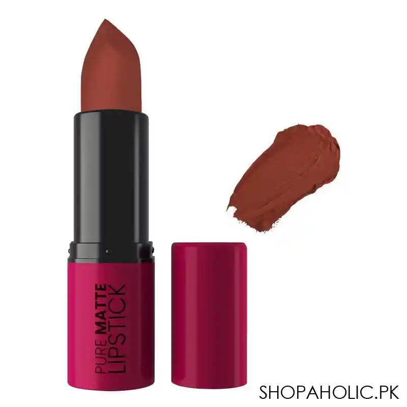 Rivaj UK Pure Matte Lipstick, Non-Drying Formula, 20 - Main Image