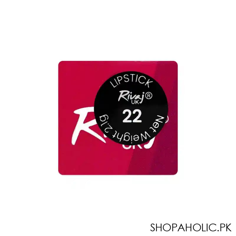 Rivaj UK Pure Matte Lipstick, Non-Drying Formula, 22 - Image 4