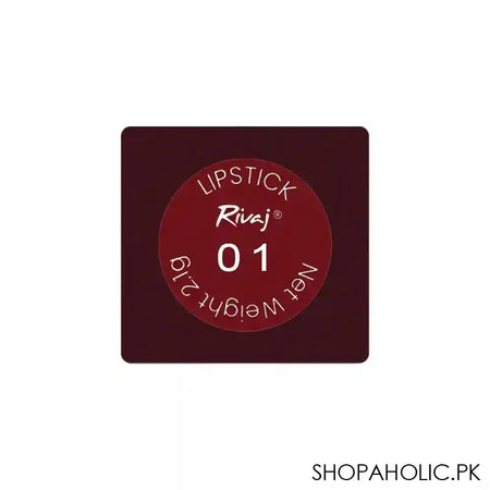 Rivaj UK Ultra Matte Lipstick, No-budge formula, 01 - Image 5