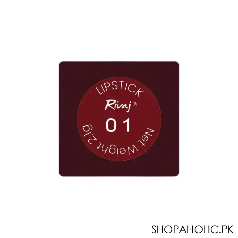 Rivaj UK Ultra Matte Lipstick, No-budge formula, 01 - Image 5