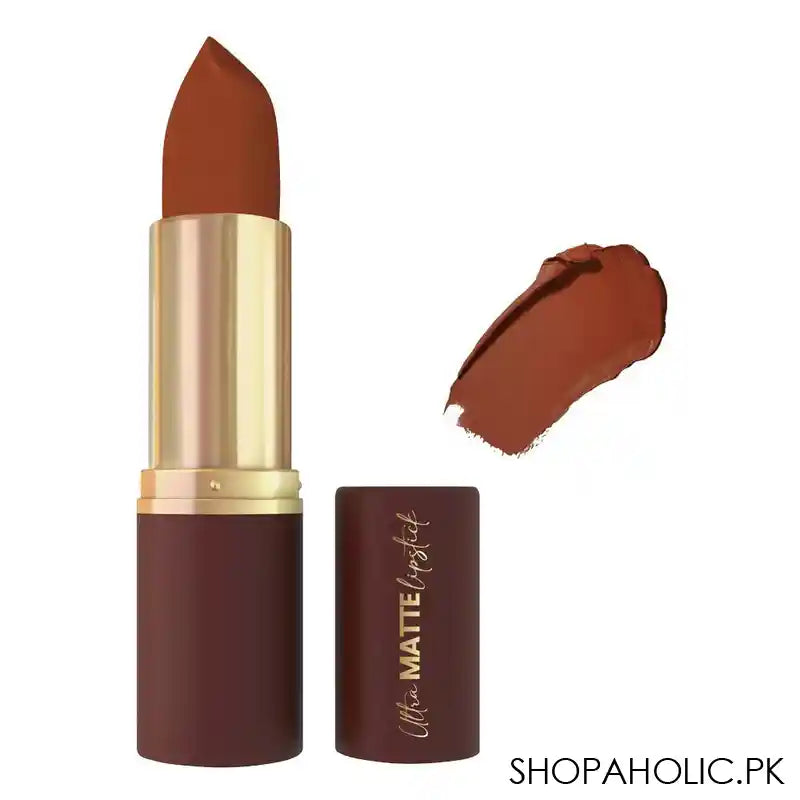 Rivaj UK Ultra Matte Lipstick, No-budge formula, 01 - Main Image