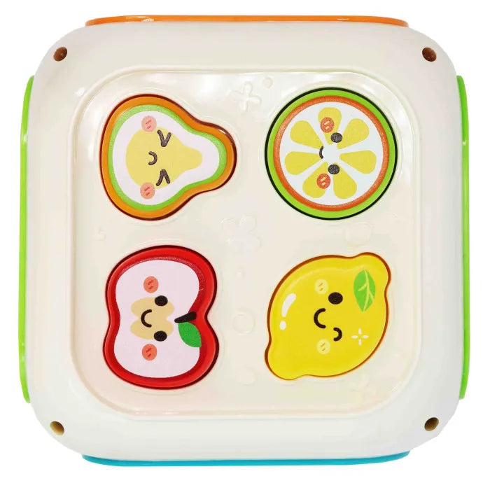 6 in 1 Activity Cube Box With Piano And Drum For Toddlers