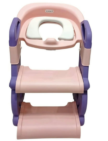 Ladder Potty Training Seat Commode Cover With Step Stool
