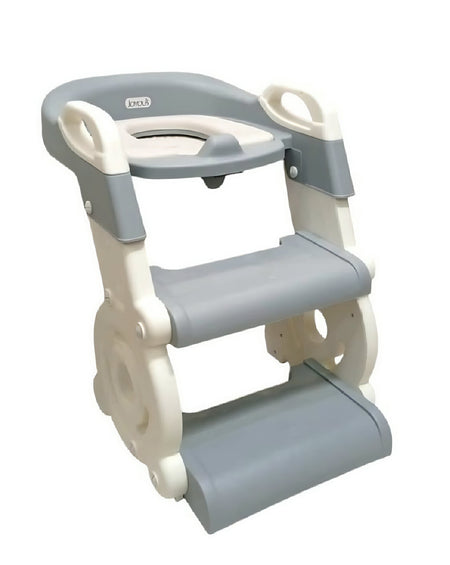 Ladder Potty Training Seat Commode Cover With Step Stool