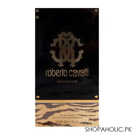 roberto cavalli nero assoluto eau de parfum 75ml image2