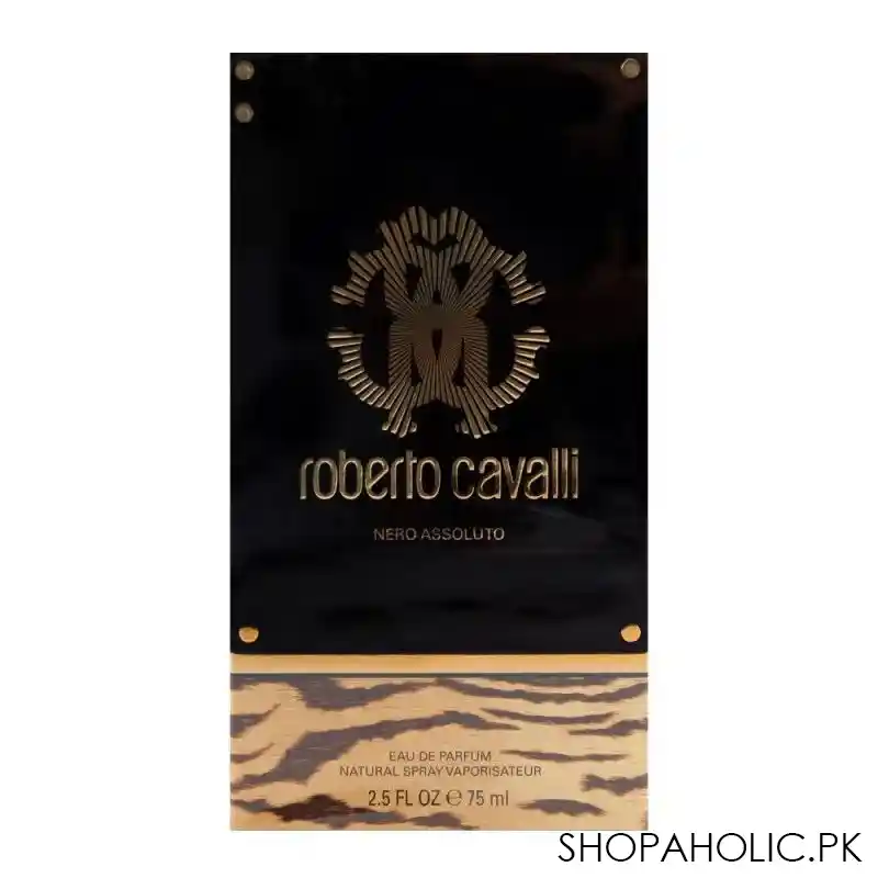 roberto cavalli nero assoluto eau de parfum 75ml image2