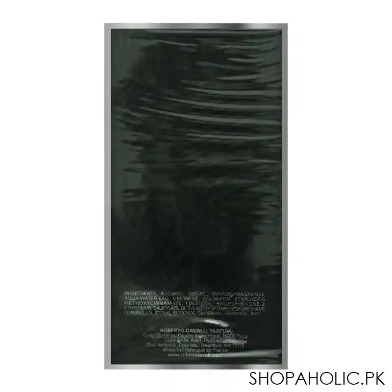 roberto cavalli paradise found for men eau de toilette, 75ml image3