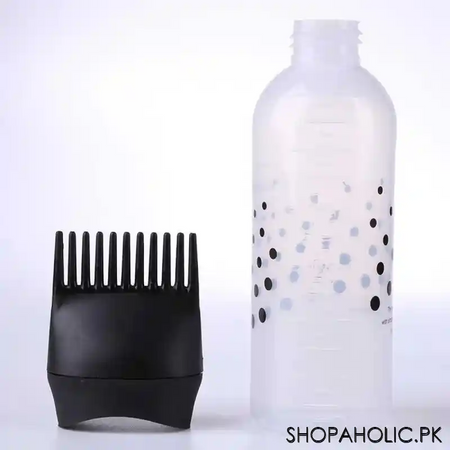 root comb applicator hair oil and hair dyeing bottle image4