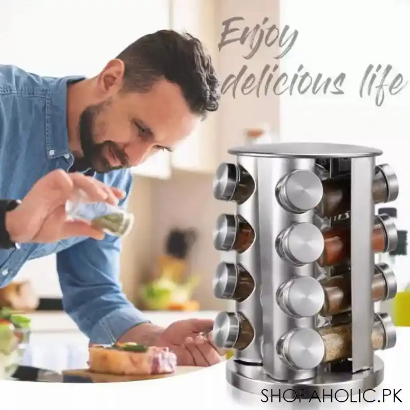 rotatable seasoning rack main image