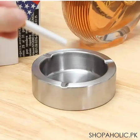 round smoking ashtray image2