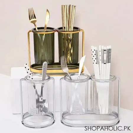 round tube cutlery holder image2