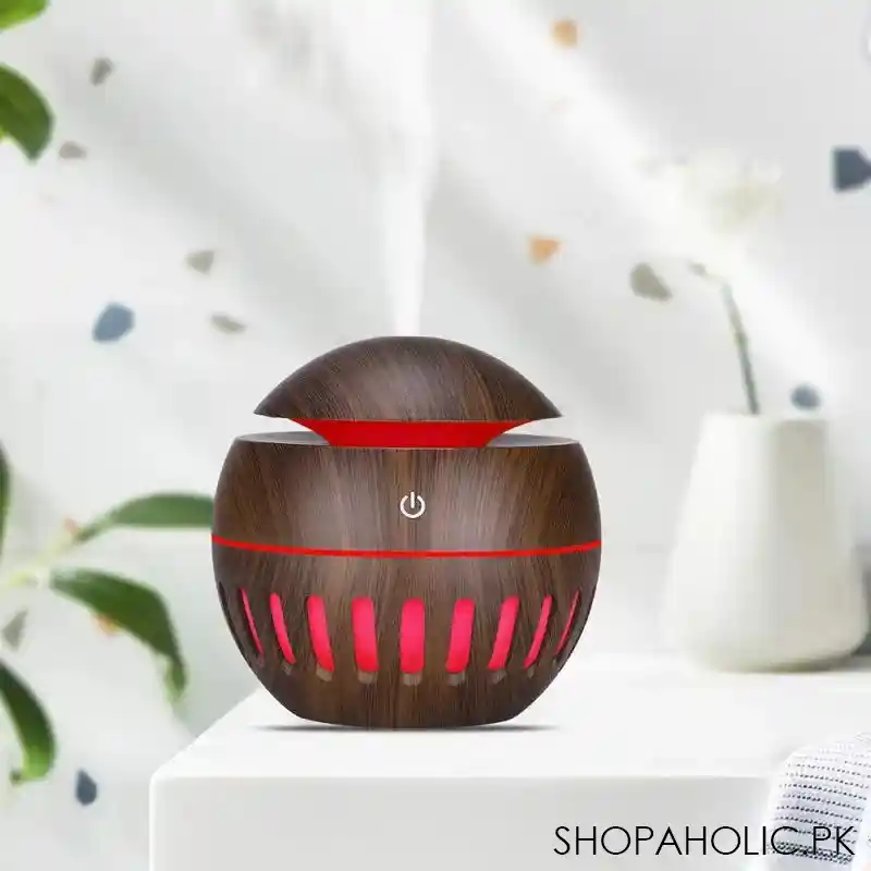 round wooden humidifier image2