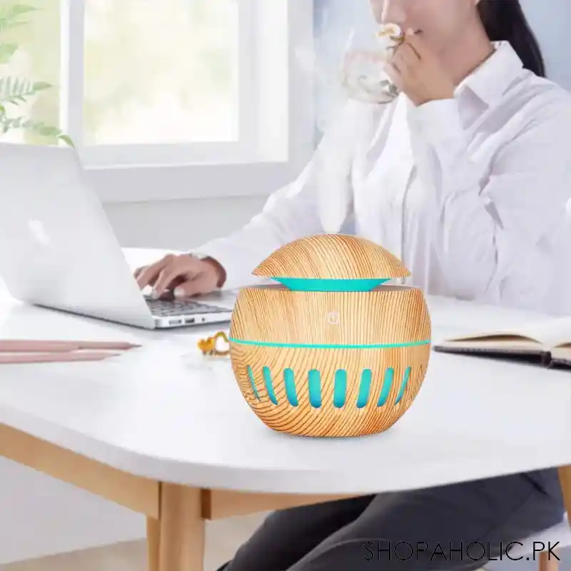 round wooden humidifier image4