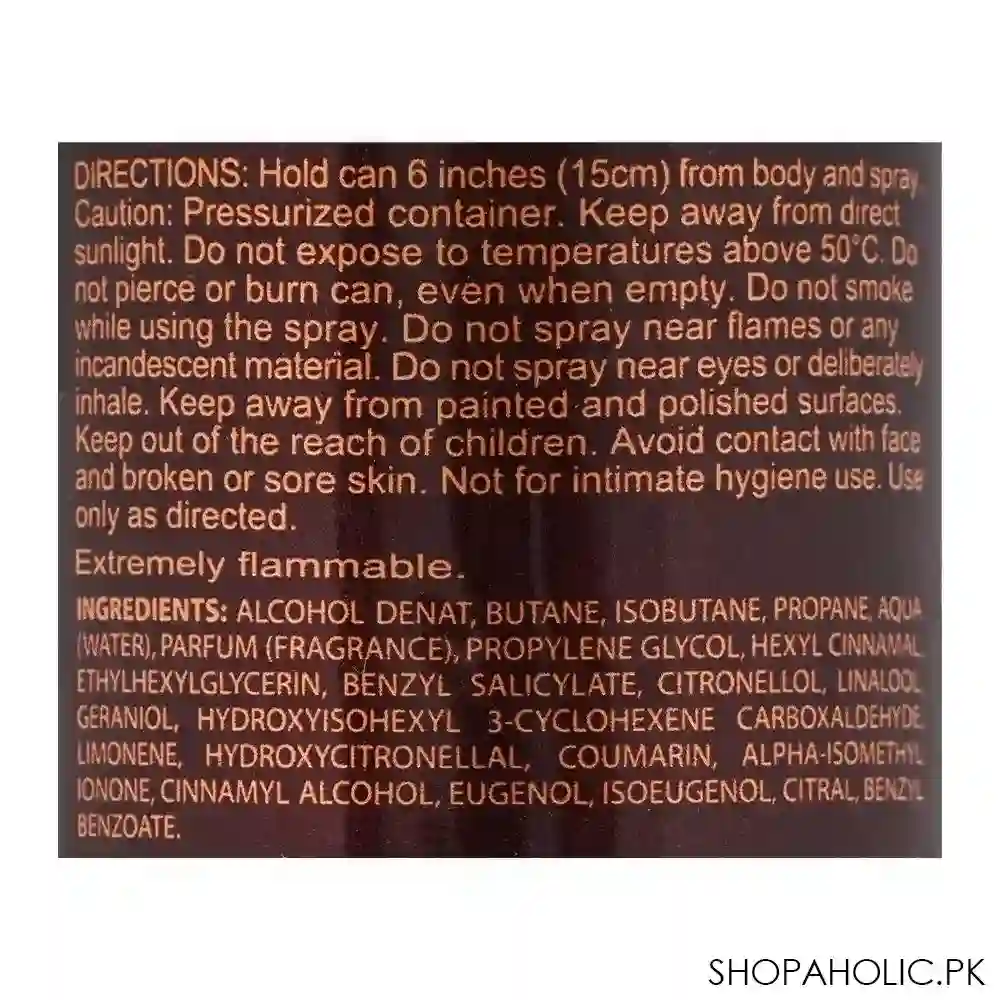 royal mirage original refreshing perfumed body spray, for men, 200ml image3