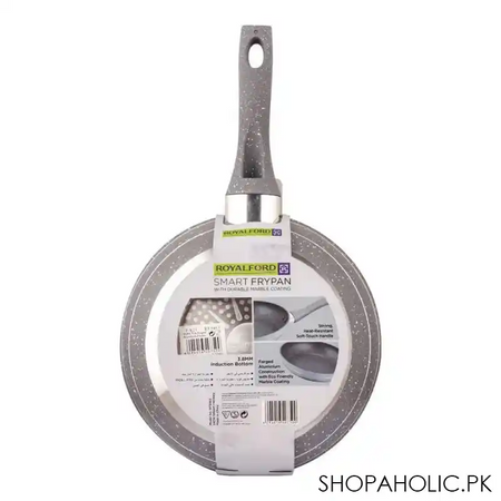 royalford granite smart frypan, 24cm, grey, rf9463 image2