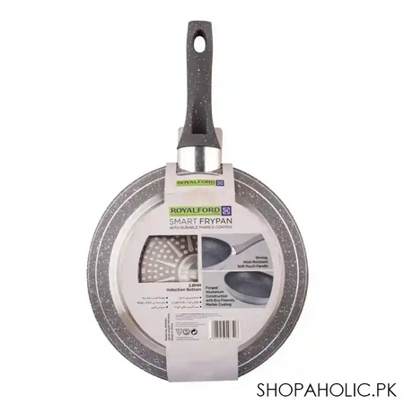 royalford granite smart frypan, 26cm,, grey, rf9464 image2