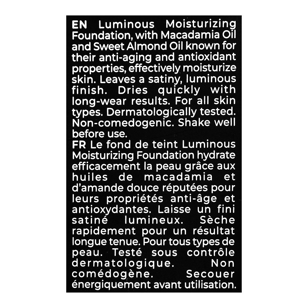 J. Note Luminous Moisturizing Foundation, 102 Warm Almond, SPF 15, For Dry Skin - Image 4