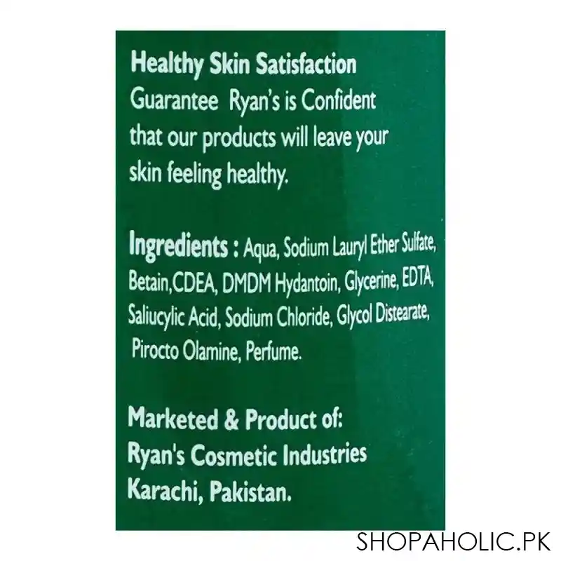 ryan's green apple hand wash, 500ml image4