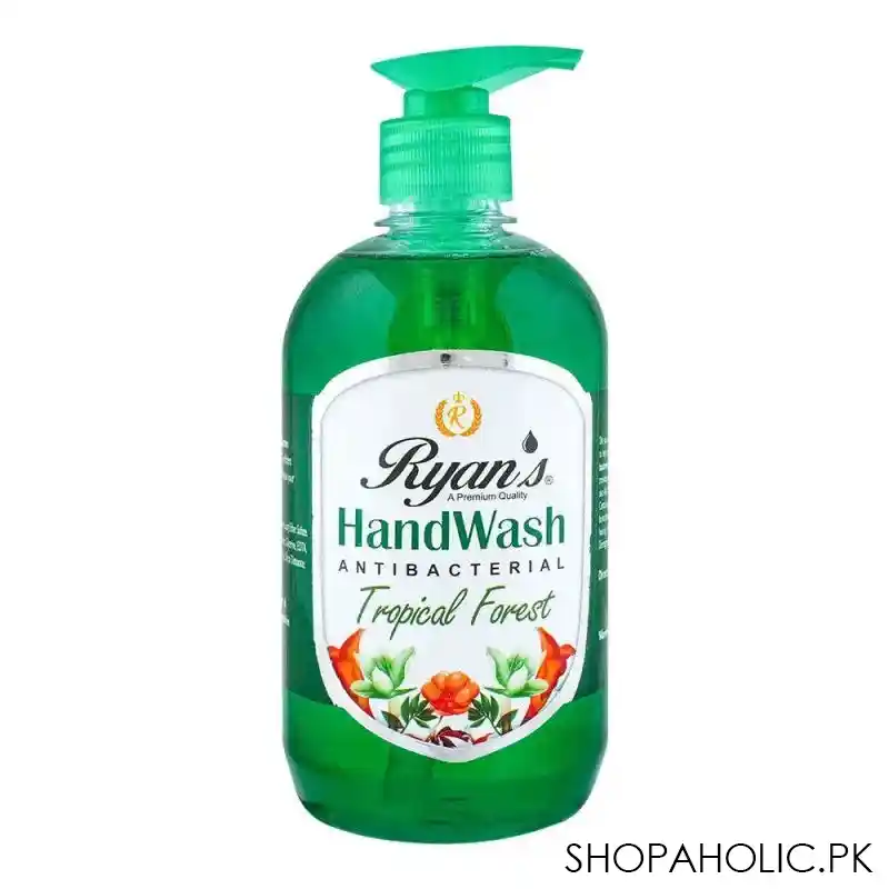 ryan's green apple hand wash, 500ml main image