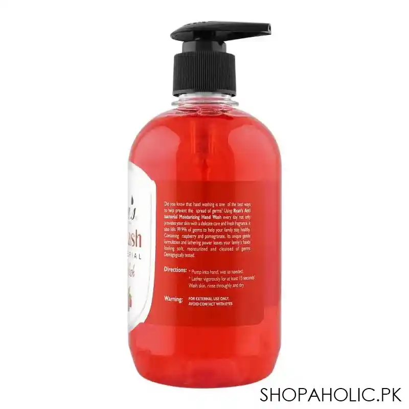 ryan's wild berries hand wash, 500ml image2