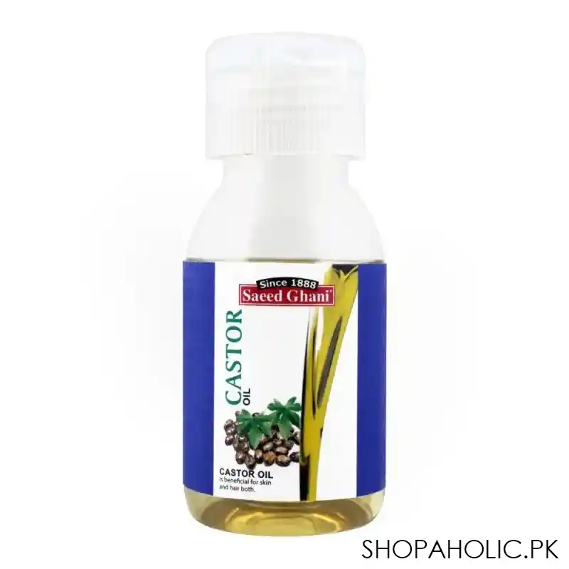 saeed ghani castor oil, 50ml main image