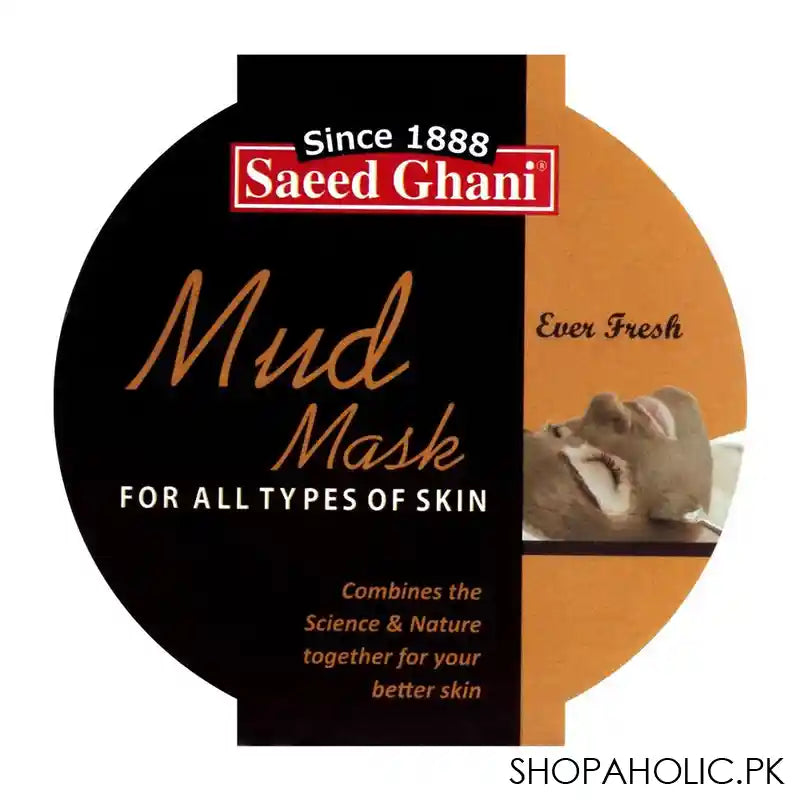 Saeed Ghani Mud Face Mask, All Skin Types, 180g - Image 2