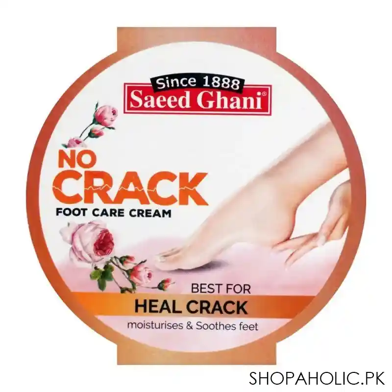 saeed ghani no crack foot care cream, 180g image2