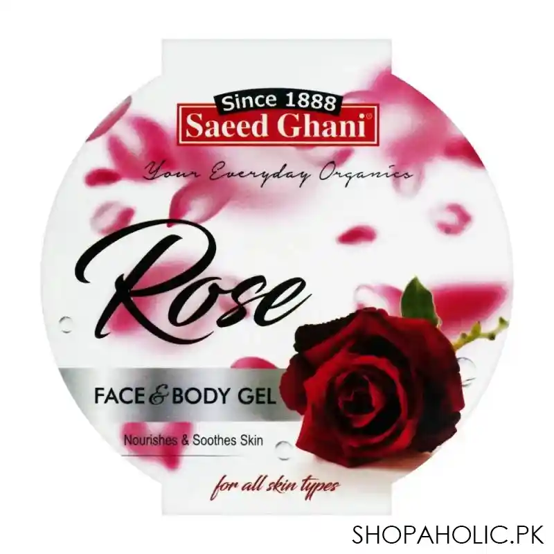 saeed ghani rose face & body gel, 180g image2