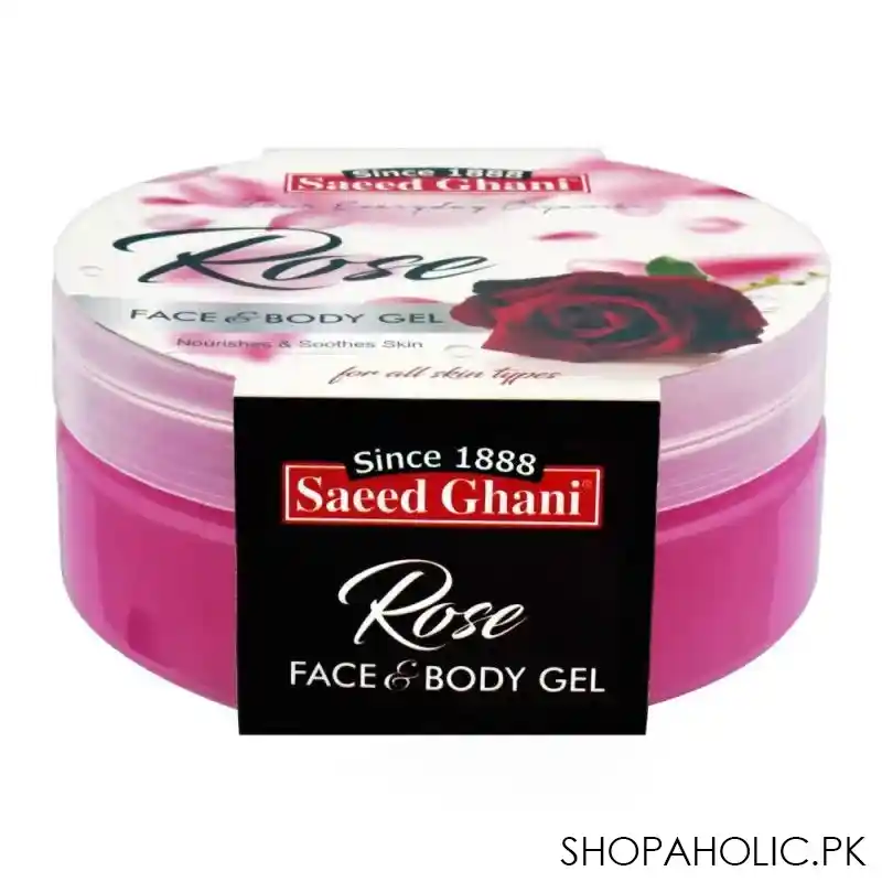 saeed ghani rose face & body gel, 180g main image