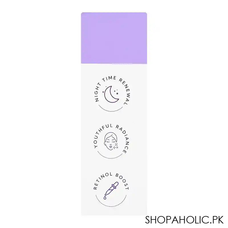 Saeed Ghani Skin Recharge & Anti Aging Retinol Night Serum, 30ml - Image 3
