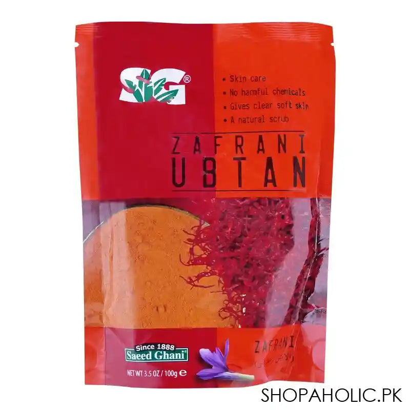 Saeed Ghani Zafrani Ubtan, 100g - Main Image
