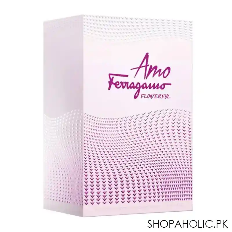 salvatore ferragamo amo flowerful eau de toilette, fragrance for men, 100ml image2