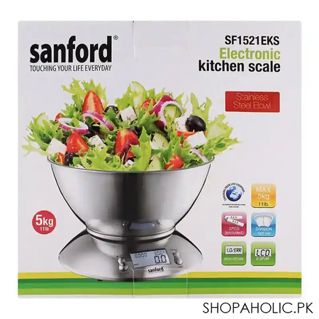 sanford electronic kitchen scale sf1521ks image3