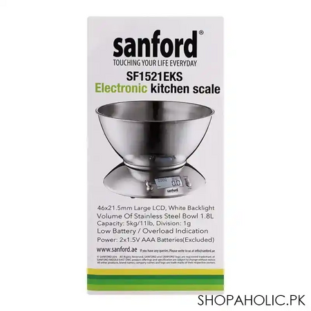 sanford electronic kitchen scale sf1521ks image4