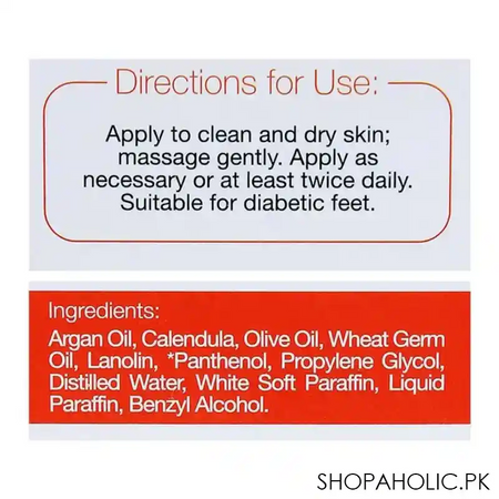 saniderm repairing cracked heel & foot balm, with argan oil, 50g image4