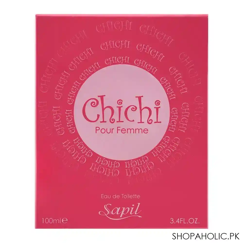 sapil chichi pour femme eau de toilette 100ml image2