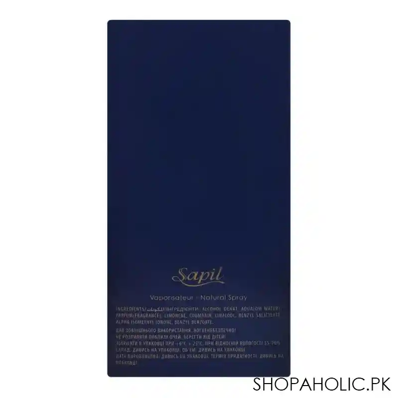 sapil qamar eau de parfum, for men, 100ml image3