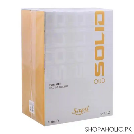 sapil solid oud for men eau de toilette, 100ml image2