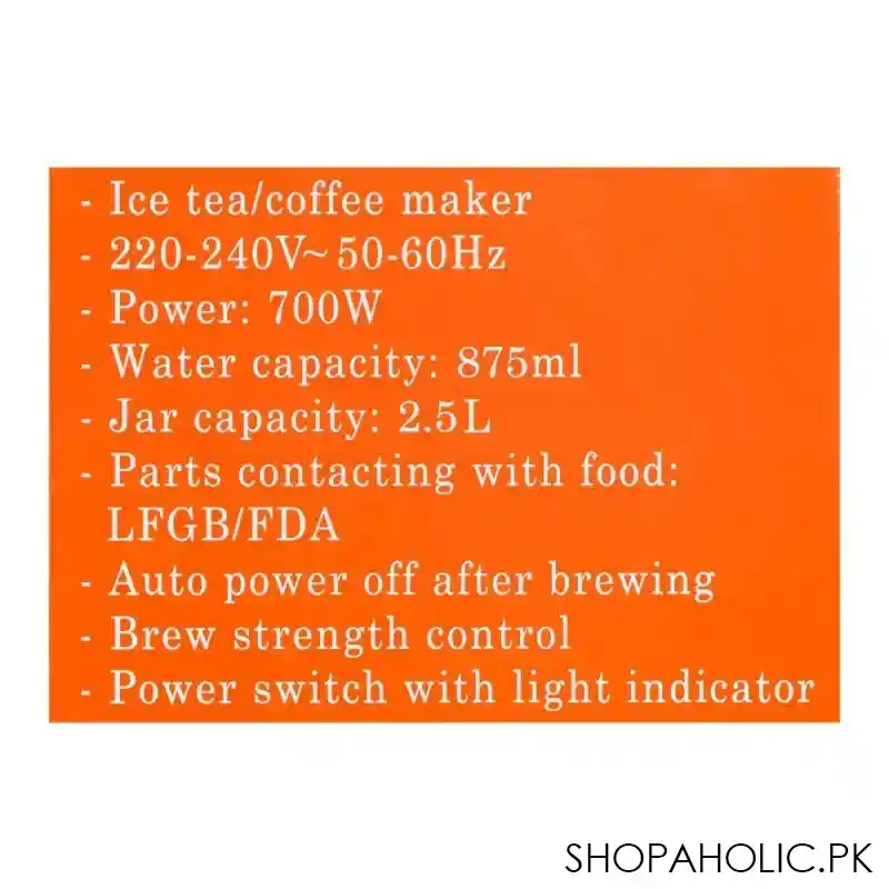 sayona drip icepresso ice cream & tea maker, sicm 4458 image5