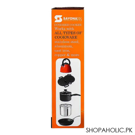 Sayona Infrared Cooker, SIC-4532 - Image 3