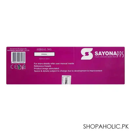 sayona professional 4 in 1 hair styler, 1200w, shs 9301 image4