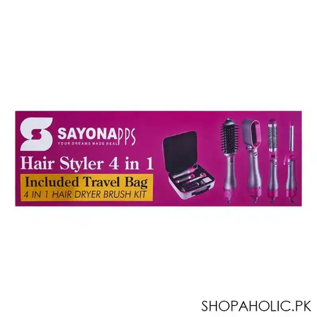 sayona professional 4 in 1 hair styler, 1200w, shs 9301 image5